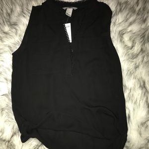 Black dressy tank
